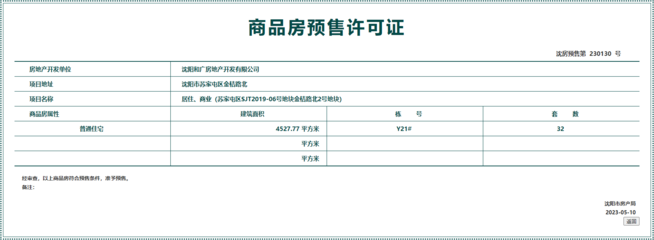 拿证速递|中粮隆悦祥云共32套房源获预售许可，房地产信息解析与市场观察